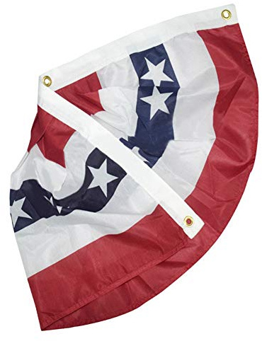 SUNGOOYUE Stars Stripes Flagge Outdoor-Dekoration für den Veteranentag des Memorial Day, Hochleistungs-Messing-Treffen