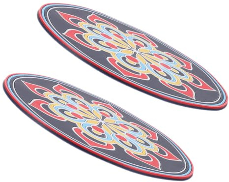 WEKADRIN 2 Stück Klangschalen Unterlage Rutschfeste Meditationskissen aus Hochwertigen Materialien Stabile Sound Bowl Pads für Yoga Tisch und Vielseitige Anwendung