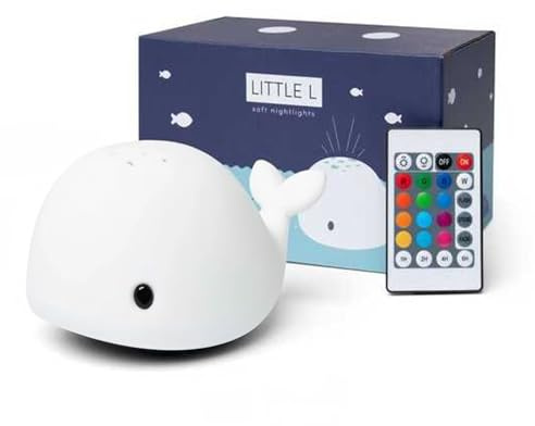 Veilleuse Baleine Wilda projecteur d'étoiles Little L