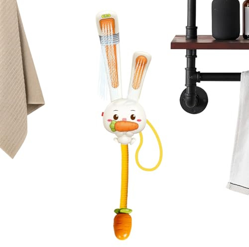Alcachofa de Ducha para Niños con Forma de Conejito | Juguetes de Playa con Forma de Conejo | de Ducha Infantil para Bebés,para Hogar, Aseo, Hotel, Piscina, Parque