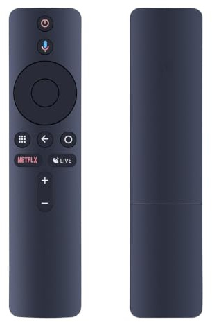WKOLF XMRM-006 Télécommande de rechange pour Xiaomi Mi Box S/Mi Box 4X/Mi TV Stick/Mi Box 4S 4K/Mi TV (commande vocale)