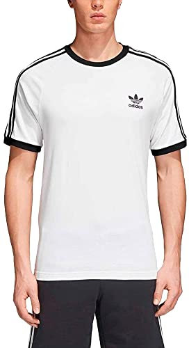 Adidas CW1203 3-Stripes T-shirt - White, X-Large