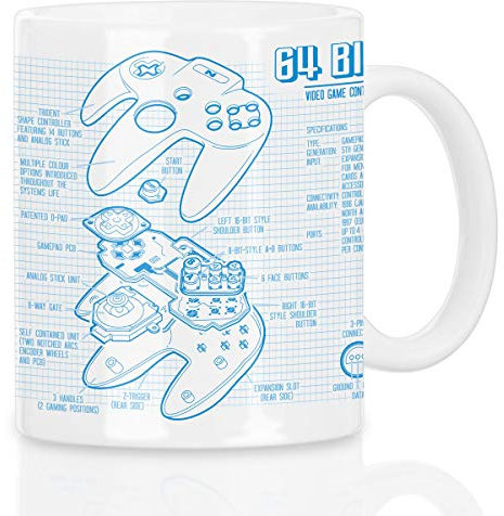 style3 64 Bit Contrôleur Tasse avec motif jeu vidéo