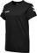 hummel Damen Hmlgo bomuld T shirts, Schwarz, S EU