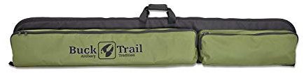 Buck Trail TNI-BT-SL768 Tasche Bogentasche für Recurvebogen, Nylon, Olivgrün/Schwarz, 155x27cm, 1,15kg