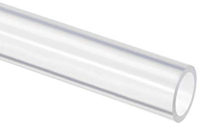 sourcing map Silicone Tuyau 9/16(14mm) ID x 11/16(18mm) OD 3.3pied(1m) Silicone Caoutchouc Tube Air Tuyau Eau Tube pour Pompe Transfert Transparent