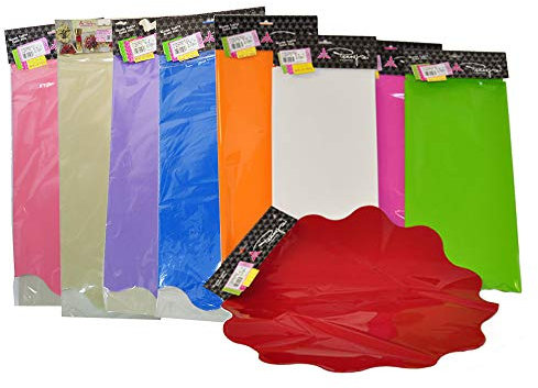 Zelda Bomboniere N 50 Sottovaso Fondo Pieno 2l.35MY D.70 Cm Lucido Decorazione Confezionamento - Bianco