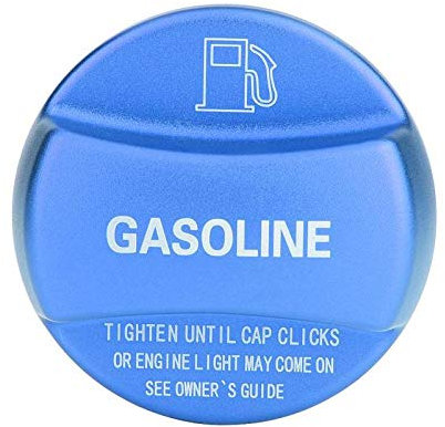 XQXSTORE Aluminiumlegierung Auto Benzin Tankdeckeldeckel, für BMW X1 X2 X3 X4 X5 X6 F10 F15 F16 F25 F26 F30 F34 F35 F48 F47 G30 G38-Blau