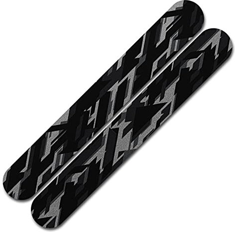 Finest Folia Fahrrad Kettenstreben Schutz Aufkleber Folie Lackschutz R160 (18 Future Silber Metallic)