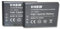 vhbw 2X Batteries Remplacement pour Samsung SLB-0837b pour Appareil Photo, Reflex numérique (500mAh, 3,7V, Li-ION)