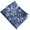 Tissu jean Tissu de Jeans en Jacquard de Fleurs de Coton Après Avoir Lavé le Tissu en Denim Extensible Matériel de Couture pour Coudre Pantalons, Robes, Shorts et Bricolag(Size:0.5 m,Color:Bleu)