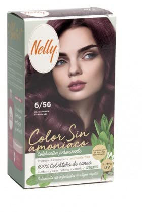 NELLY COLOR SIN AMONIACO 6/56 ROJO GRANATE