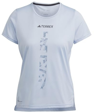 ADIDAS HL1730 AGR Shirt W T-Shirt Damen Blue Dawn Größe XS