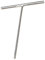 KICHOUSE Stainless Steel Crepe Spreader T Shape Kitchen Tool Professional Pancake Maker Batter Spreader for Electric Baking Pan Flat Cookware Essential Culinary Accessory