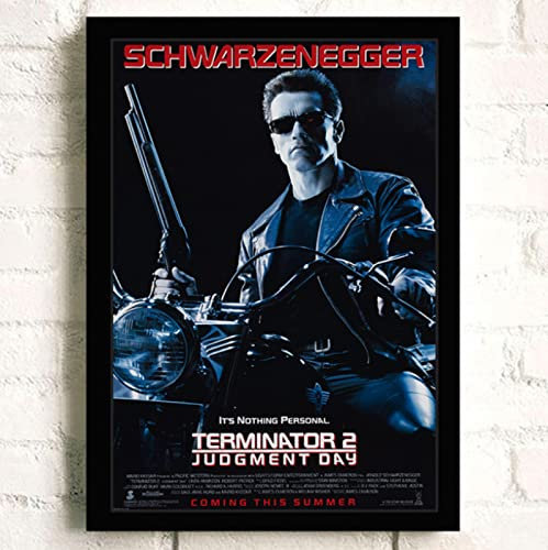 Poster Terminator Poster Filmplakat Leinwand Malerei Poster Und Drucke Wandkunst Bilder Wohnkultur 50X70Cm Kein Rahmen