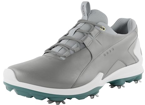 ECCO Men's Biom Tour Waterproof Golf Shoe, Wild Dove, 6.5/7 UK