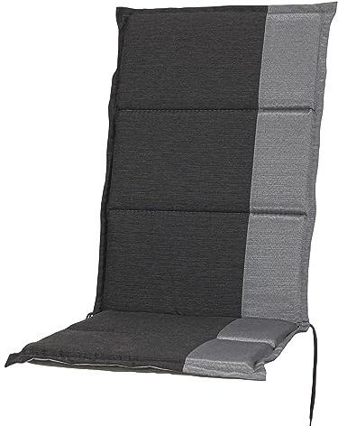 Auflage Hochlehner Capri 90824-712 anthrazit-grau 120x50x4 cm Sun Garden