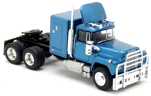 Brekina 85802 Mack RS 700, blau-metallic, US Truck Modell 1:87 (H0)