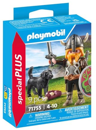 PLAYMOBIL Viking Bouclier Arme + Chien PLL71755