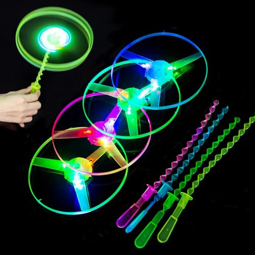 Regalos Cumpleaños Niños Colegio Platillos Voladores Luminosas 12Pcs Juguetes Relleno Piñata para Invitados Infantil Regalitos Guarderia Alumnos Primaria Fiesta Detalles Comunion Sorpresas