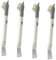 NOLITOY 4pcs Multifunctional Cleaning Brush Stove Tool Dish Scrub Brush Grill Cleaner Dishwashing Pans Griddle Spatula Pot Scrubber Boar Oven Cleaner Gap Cleaning Brush Kitchen Copper Wire