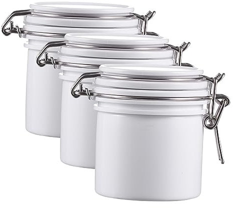 ERINGOGO 3pcs Lash Glue Storage Container Eyelash Tool Glue Jar and Portable Beauty Box