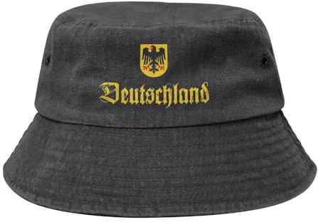 Vintage Deutschland Deutsch Herren Damen Baumwolle Buschhut Vintage Fischer Hüte Haltbare Sonnenhut Für Reisen Urlaub Wandern