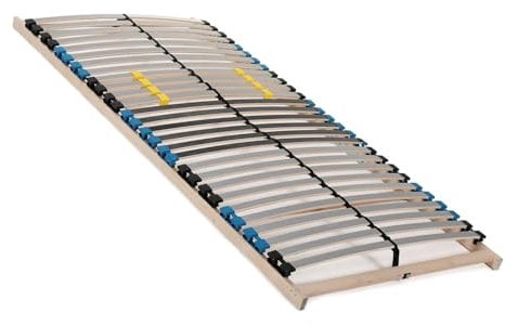 Sleepneo Lattenrost 80x200 cm - 28 Latten 7-Zonen Lattenrost Traglast ca. 150 Kg Birkenschichtholz Selbstmontage Made in Germany
