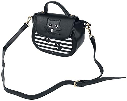 Banned Retro Jasper Frauen Handtasche schwarz