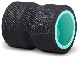 Chirp Wheel Foam Roller – Targeted Back & Neck Relief, Lumbar Spine Stretcher, Spinal Decompression Back Stretcher, Massage Roller with Density Foam for Physical Therapy, Supports 500lbs, 4-Inch Mint