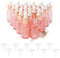 Rowiz 20PCS 15ml Rose Gold Glass Dropper Bottles Essential Oils Bottle Perfume Aromatherapy Cosmetic Container Sample Bottles with Rose Gold Metal Cap