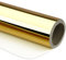 RUSPEPA Papier D'Emballage Métallique Doré - Papier De Couleur Unie Parfait Pour Mariage, Anniversaire, Noël, Baby Shower - 44,5 cm X 10 m