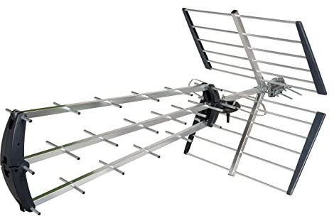 Outdoor TV Aerial, Labgear Tri-Boom 4G & 5G TV Aerial Ultimate Ultra High Gain for Group K Signals