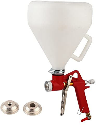 Paint Sprayer, Air Funnel Spray Gun, 3 Different Size Nozzles and 6L Plastic Cup, for Furniture Garden Wall Ceiling Plaster Air Spray Gun