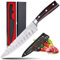 Astylway Kochmesser 20cm 5Cr15MoV Handgeschmiedetes profi Küchenmesser aus Deutschem Hochwertigem Carbon Stahl Original scharfes Allzweckmesser Fleischmesser mit Holzgriff