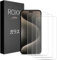 ROXX Japanisches 9H Schutzglas (3 Stück) | Für iPhone 15 Pro Max | Härter | Klarer | Kratzresistenter | Passt perfekt mit ROXX Hüllen