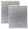 2 Pcs Cooker Hood Filter Metal Grease Filter 320x260mm 5-Layer Aluminum Universal Mesh Hood Vent Filter Fit for Many Leading Brand of Cooker Hood