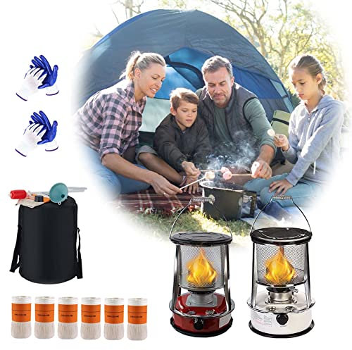 Kerosin-Herd-Heizung, Camping-Heizung, Outdoor-Kerosin-Heizung, Zelt, Notfall-Heizungen, Brenner mit verstellbarem Docht, 4,6 l, 6 l, 360°-Surround-Heizung, 9000 BUT