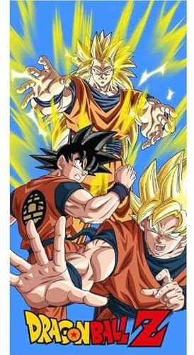 Strandtuch Dragon Ball Z oder Badetuch, Dragon Ball, 70 x 140 cm (Strandtuch Dragon Ball)