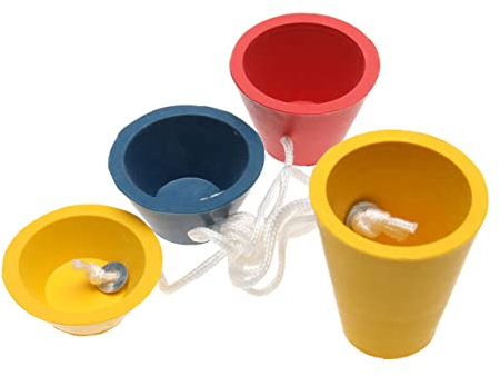 LOORGVEL Gummi-tees-Set Tee-Pack Mit 4 Verschiedenen Für Frostiges Golfen