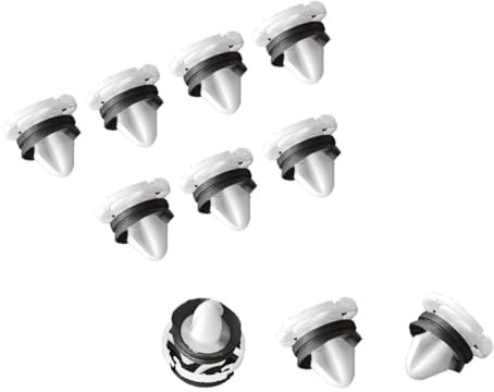LST 10x Türverkleidung Türpappen Befestigung Clips Kompatibel mit Renault Trafic 2 II 3 III