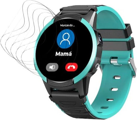 Snailcanfly 5pcs Película de hidrogel Compatible con SaveFamily Slim 4G Reloj inteligente Protector de pantalla Transparente TPU Sensible al tacto, de alta definición