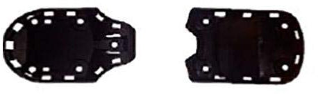 ATOMIC 0.5 ° Canting Schim Keile für Skischuhe, Unisex Erwachsene L Schwarz