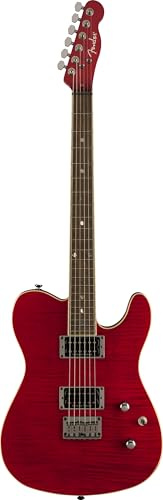 Fender Special Edition Custom FMT HH Crimson Red Transparent - E-Gitarre