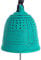Iwachu Campana Feng Shui Furin, Ghisa Giapponese, Turchese, 5,5 cm
