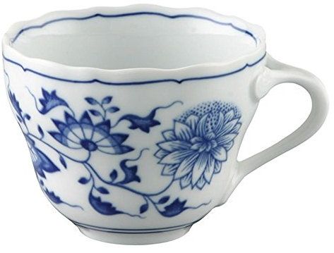 EKM Living Hutschenreuther Vorteilset 2 Stück Blau Zwiebelmuster Blau Zwiebelmuster Kaffee-Obertasse 02001-720002-14742 und Gratis 1 x Trinitae Körperpflegeprodukt