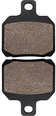 Yerbay Bremsbeläge Hinten für yamaha YP 125 Majesty 2001-2009/ YP 125 R Xmax 2006-2015/ VP 125 X-City 2008-2015