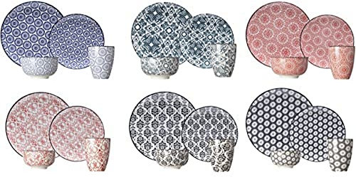 Cosy & Trendy Delirio Servicio de Entrega 24 Piezas, 6 Personas