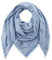 CODELLO Damen Edles Logo-Tuch aus Baumwolle und Modal BLUE LIGHT Onesize