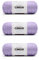 Caron Simply Soft Orchideengarn – 3 Stück 170 g – Acryl – 4 Medium (Kammgarn) – 300 Meter – Stricken, Häkeln und Basteln